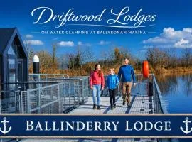 Driftwood Lodges - On Water Glamping - Ballinderry Lodge