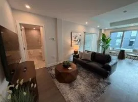 Downtown HFX 1 BR with AC and private patio