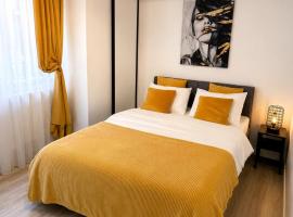 Yellow Apartment、フロレシュティのホテル