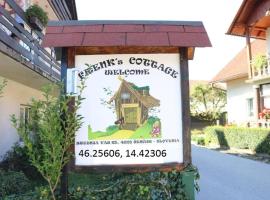 Frenkcottage 5 KM FROM THE AIRPORT- FREE TRANSPORTATION TO THE AIRPORT, Hotel in Šenčur