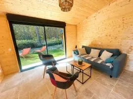 CHALET COSY PROCHE DE MIMIZAN - Accès Piscine chauffée et spa