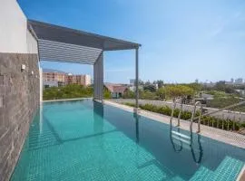 Hùng Villa 5br Full Ac Quite -Rooftop Pool- Bida- New