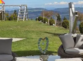 Hilltop luxury villa with mini golf, indoor pool spa