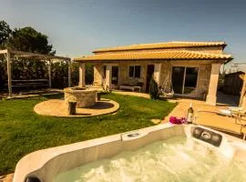 Villa Estia with Outdoor Hot Tub - Next to the Beach
