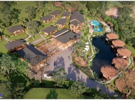 Lau retreat Thác Mây, khách sạn ở Xóm Khu Thương