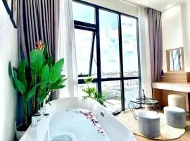 Dr402 Modern Studio W Bathtub and City Views