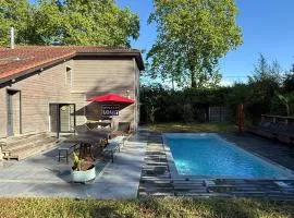 Maison Cactus - Piscine chauffée, terrasse & brasero