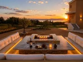Villa Gala Eretria Family Stay with Sea View, Garden & BBQ