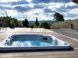 Villa moderne avec SPA et vue proche Salagou