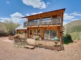 Fire Pit: 20-Acre Creekfront Retreat in Gunnison!