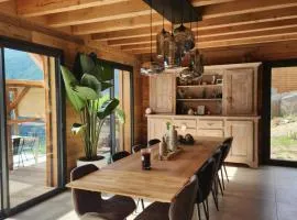 Chalet d Exception avec Terrasse Panoramique avec wifi