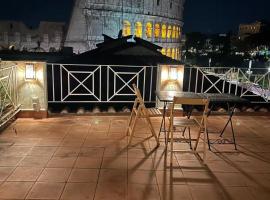 Modern Cozy Apartment near the Colosseum in Rome, hotel en Roma