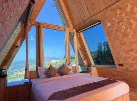 The pahari prism A-frame StarGazing cabin
