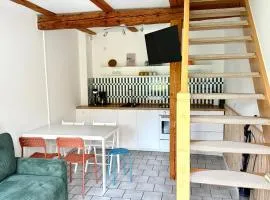 2 Schlafzimmer mit Sauna, Gartenblick & Grill - das Draussen