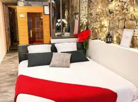 Sweet Loft Grenoble-Love Room avec jacuzzi & sauna