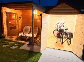Ferienwohnung Joli mit Außensauna und Fahrradgarage