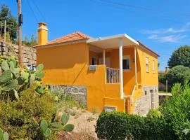 Quiet Country House in Granjal | Fireplace