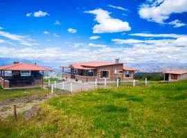 Cabaña en Latacunga con vista al Cotopaxi