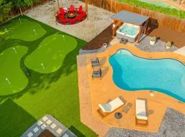 Spacious 4BR Home with Pool, Hot Tub & Games