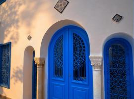 Dar El Nour - Authentic Tunisian Home Steps from the Sea, viešbutis Hamamete