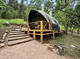 Peaceful Forest Glamping Stay with Scenic Trails Near Mount Rushmore in South Dakota’s Black Hills