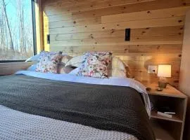Modern Woodland Studio Pod Tiny Home with Private 300-Acre Forest near Quakertown Pennsylvania