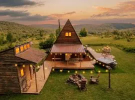 Amazing A-Frame with ATV on a Private Retreat for an Unforgettable Escape in the Catskills near Roscoe, New York