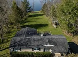 Lakefront Retreat with Hot Tub, Dock & Firepit Views in Woodridge, New York
