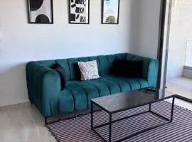 La Marsa, 8 min de la plage, calme, neuf & sécurisé 2 chambres