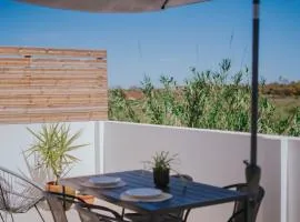 Casa do Mar - Almograve - Magnífico terraço com vista para o campo