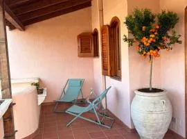 Casa a Portorosa per famiglie con terrazza al mare
