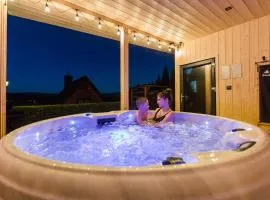 Domki nad Zaporą w centrum Soliny przy Zaporze- Jacuzzi