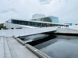 BJØRVIKA Apartment-Privat Lounge with Beautiful View & Close to everything, hotel u Oslu