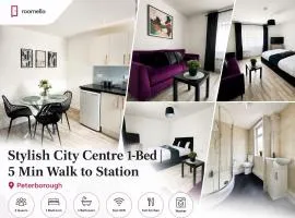 Stylish City Centre 1-Bed 5 Min Walk to Station