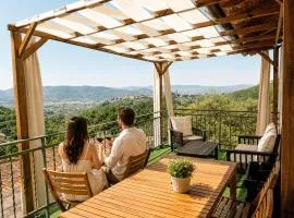 Fattoria Cristina Romantic Garden Studio with Pool & Farm Animals in Tuscany - Fenice