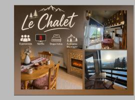 LE CHALET, Superbe Duplex avec Balcon aux Rousses, Netflix, WI-FI, Parking Gratuit et Draps inclus, Hotel in Les Rousses