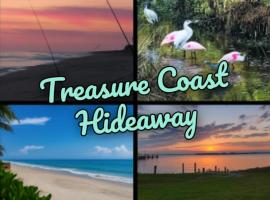 Pet Friendly, Hot Tub, 8ml to Beach, 7ml to Sebastian, מלון בסבסטיאן