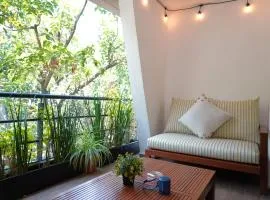 Loft con balcón en Roma Norte