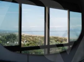 Appartement 2 chambres Vue mer & rivière 50m plage Clim & linge