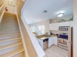 Enchanting waterfront townhouse with balcony, mini oasis pool, & washer/dryer