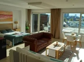 APART , DEPARTAMENTOS loft , bahia grande nordelta , BALCON JACUZZI Y vista a la bahia