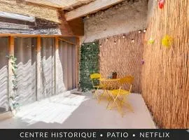 Les Volets Jaunes - Centre-ville - Patio - Netflix