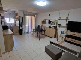 Apartment with private pool plus parking space