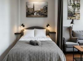 Piekarnia Apartamenty Manufaktura, parking, dostep na kod, klima, khách sạn ở Łódź