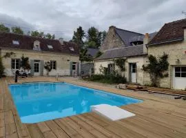 Maison au cœur des châteaux.