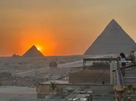 Inside pyramids Hotel