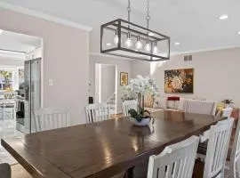 5 bedrooms with 4 Full Bath Fire Pit BBQ and Plush Amen on 1 2 acre