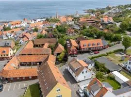 Holiday In Sandvig Near Sea And Cliffs