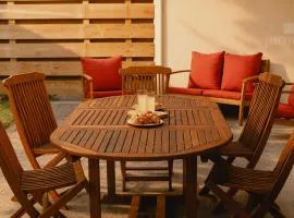 Maison au calme avec jardin, terrasse & barbecue