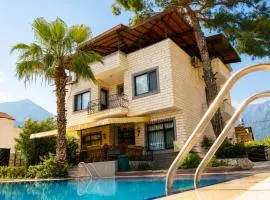 Spacious Villa with Sea and Mountain View